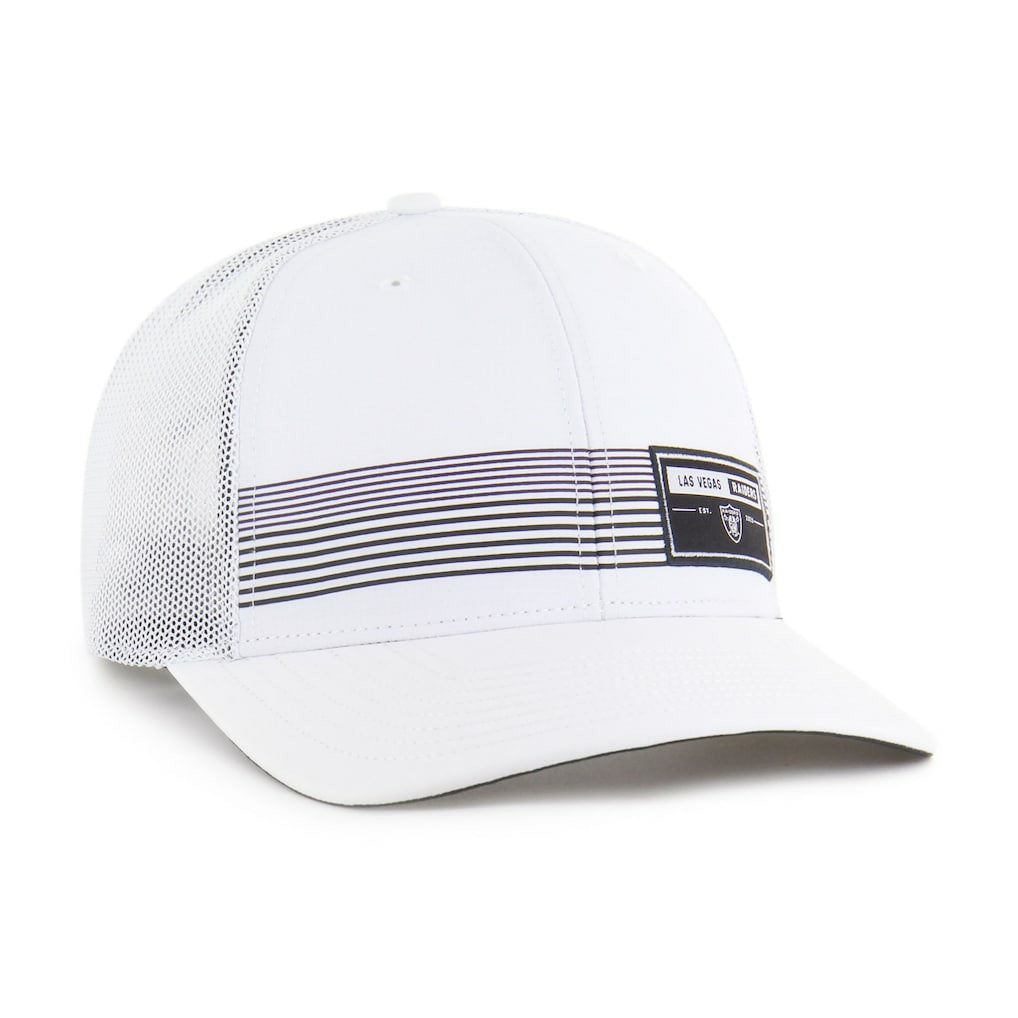 Las Vegas Raiders '47 Rangefinder Trucker Adjustable Hat - White sale