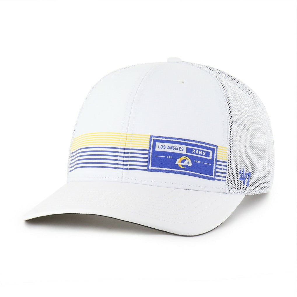 Los Angeles Rams '47 Rangefinder Trucker Adjustable Hat - White online