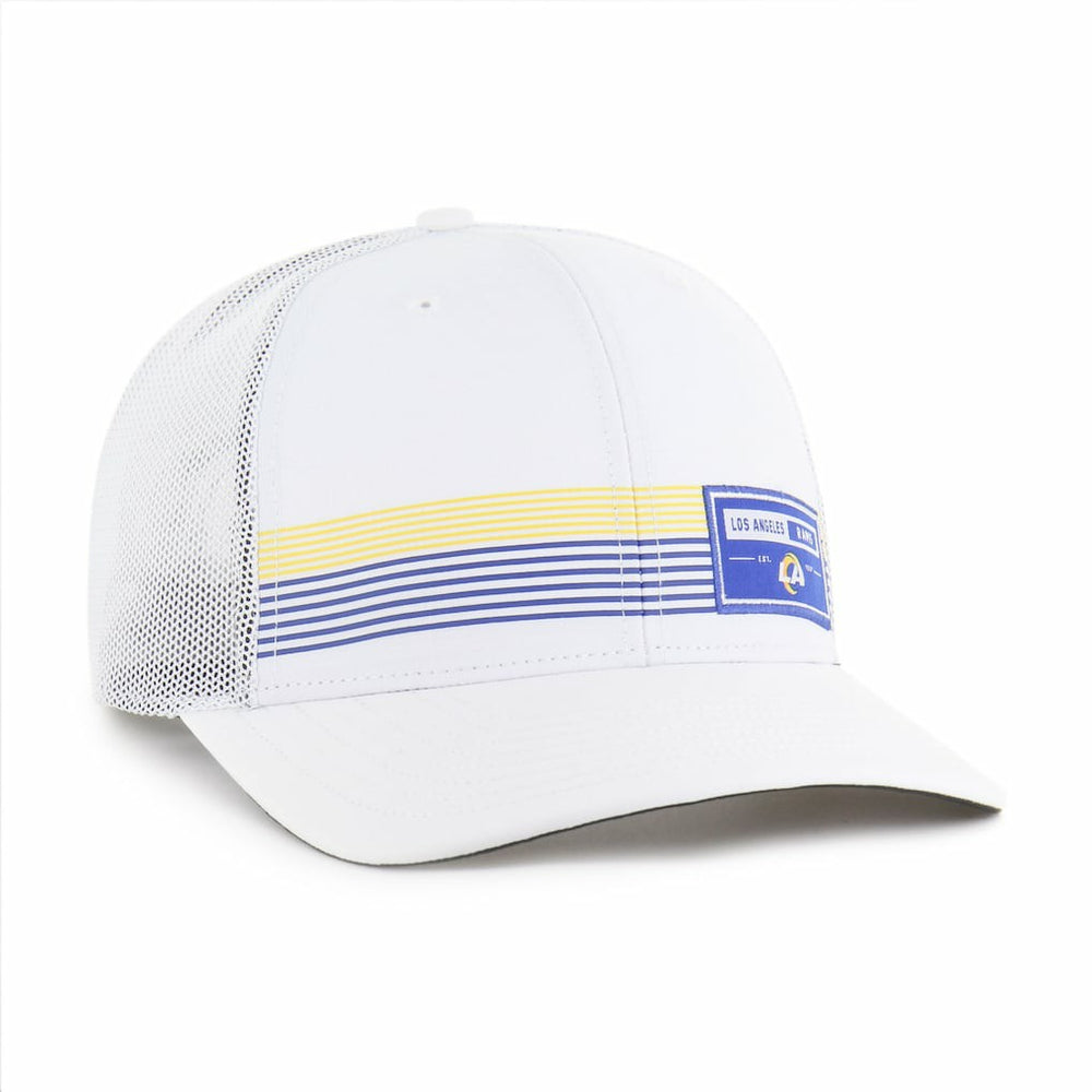 Los Angeles Rams '47 Rangefinder Trucker Adjustable Hat - White online