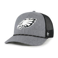 Philadelphia Eagles '47 Carbon Rope Trucker Adjustable Hat - Heather Charcoal sale