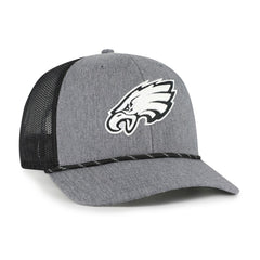 Philadelphia Eagles '47 Carbon Rope Trucker Adjustable Hat - Heather Charcoal sale