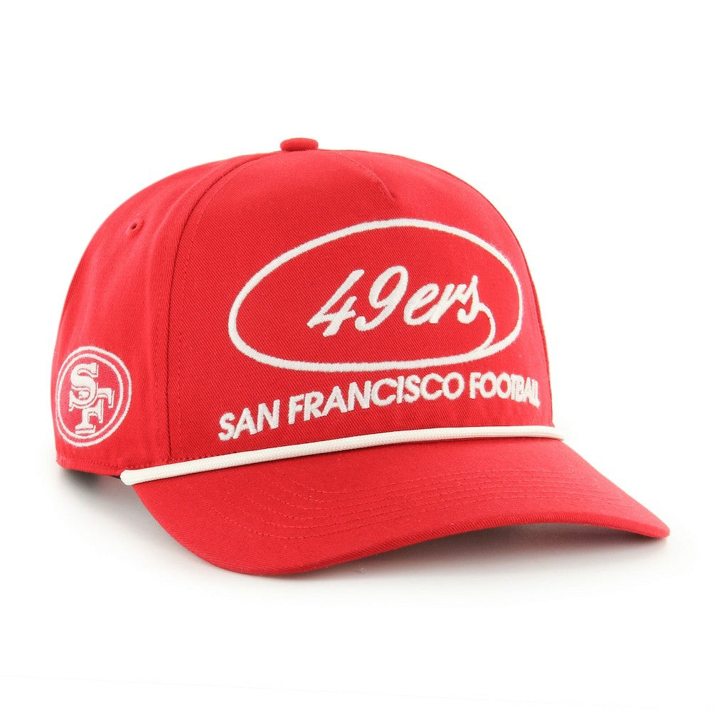San Francisco 49ers '47 Foundational Hitch Adjustable Hat - Scarlet sale