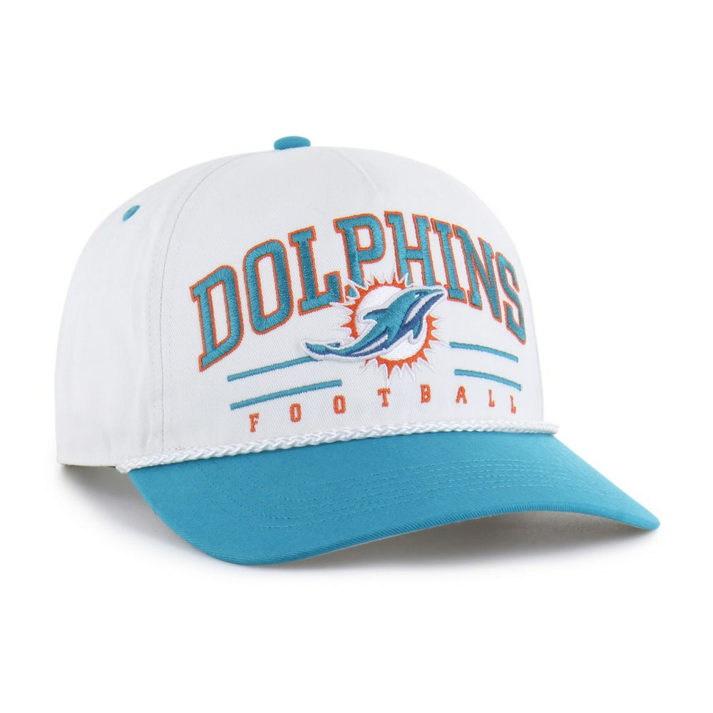 Miami Dolphins '47 Roscoe Two-Toned Hitch Adjustable Hat - White/Aqua outlet