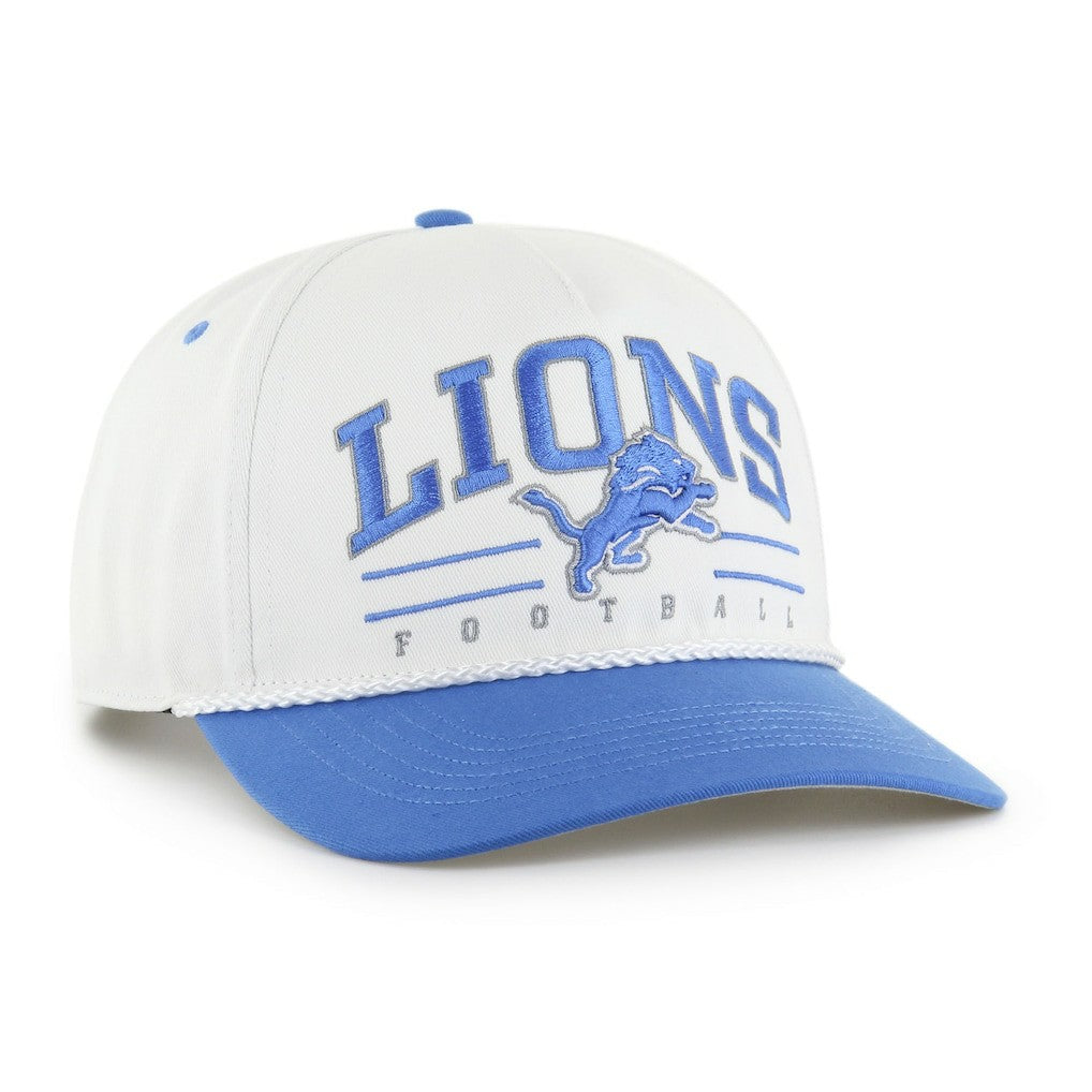 Detroit Lions '47 Roscoe Two-Toned Hitch Adjustable Hat - White/Blue sale