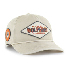 Miami Dolphins '47 Cairn Hitch Adjustable Hat - Khaki outlet