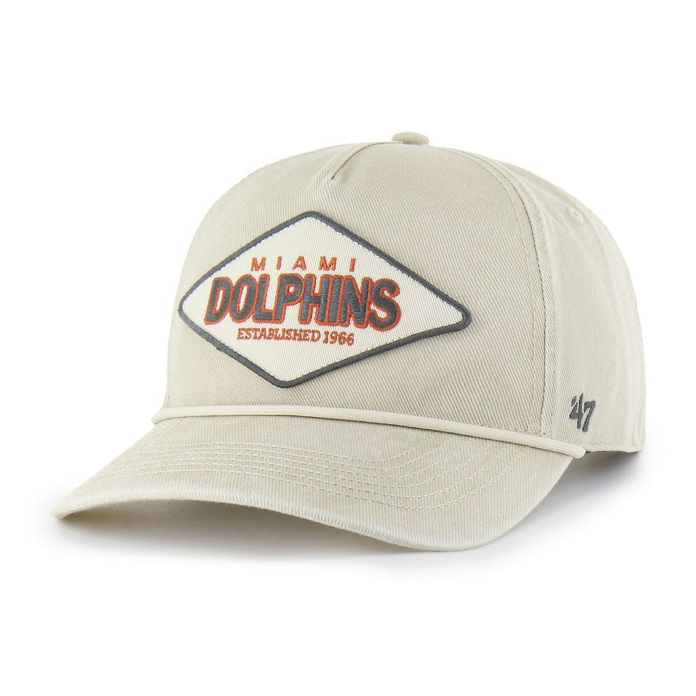 Miami Dolphins '47 Cairn Hitch Adjustable Hat - Khaki outlet