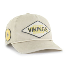 Minnesota Vikings '47 Cairn Hitch Adjustable Hat - Khaki for sale