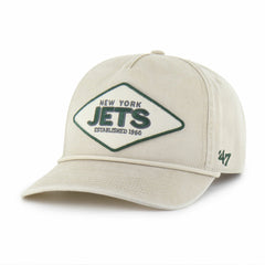 New York Jets '47 Cairn Hitch Adjustable Hat - Khaki for sale