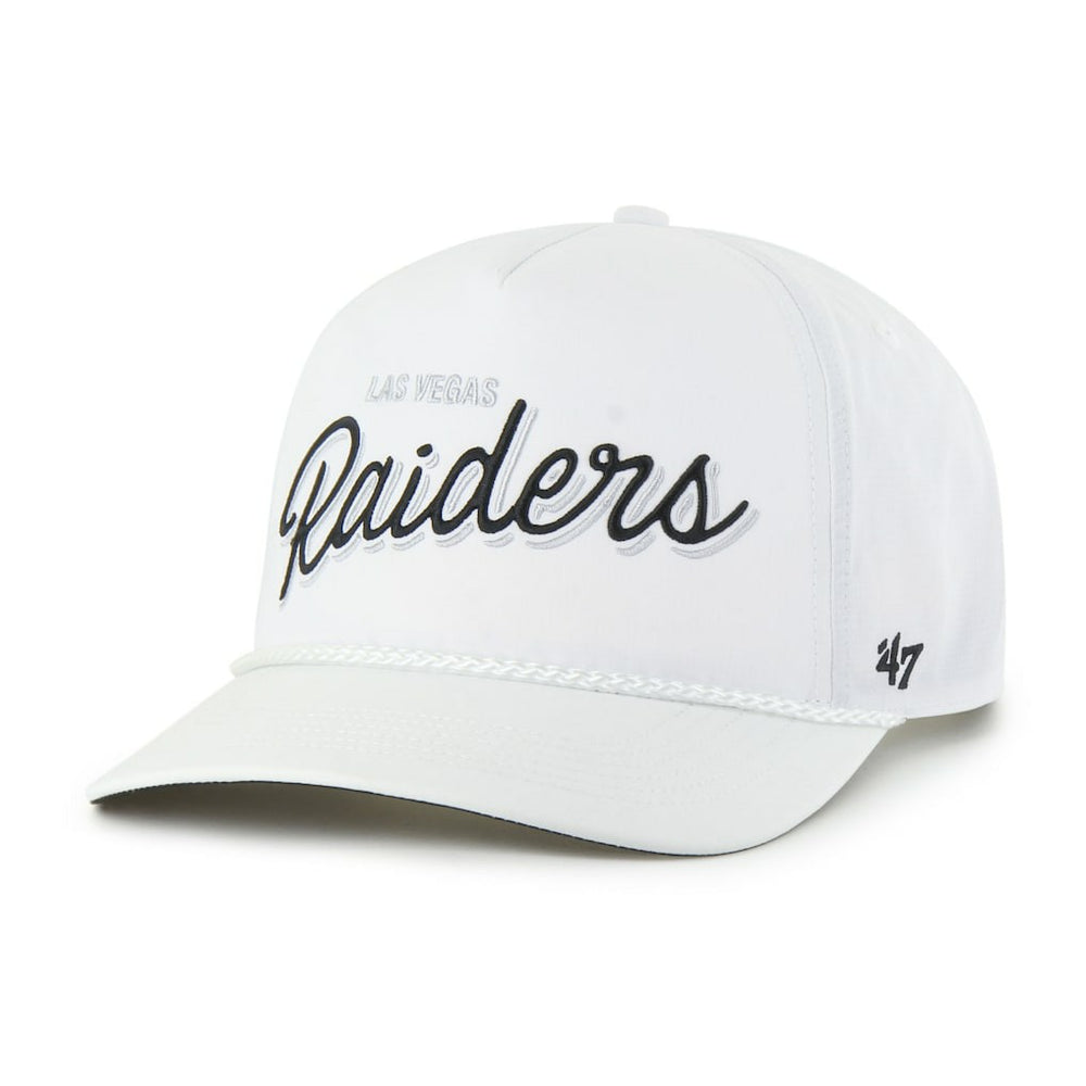 Las Vegas Raiders '47 Brrr Fairway Hitch Adjustable Hat - White sale