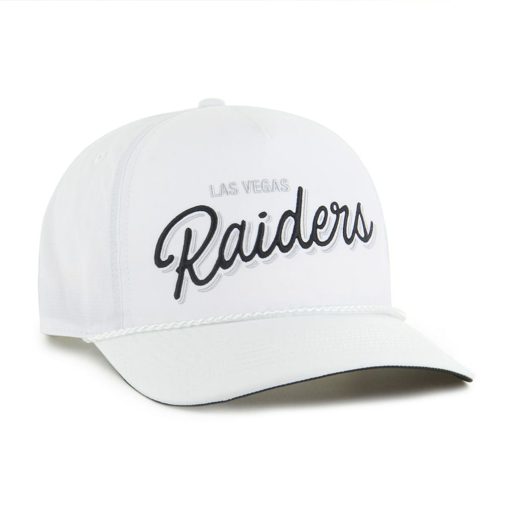 Las Vegas Raiders '47 Brrr Fairway Hitch Adjustable Hat - White sale
