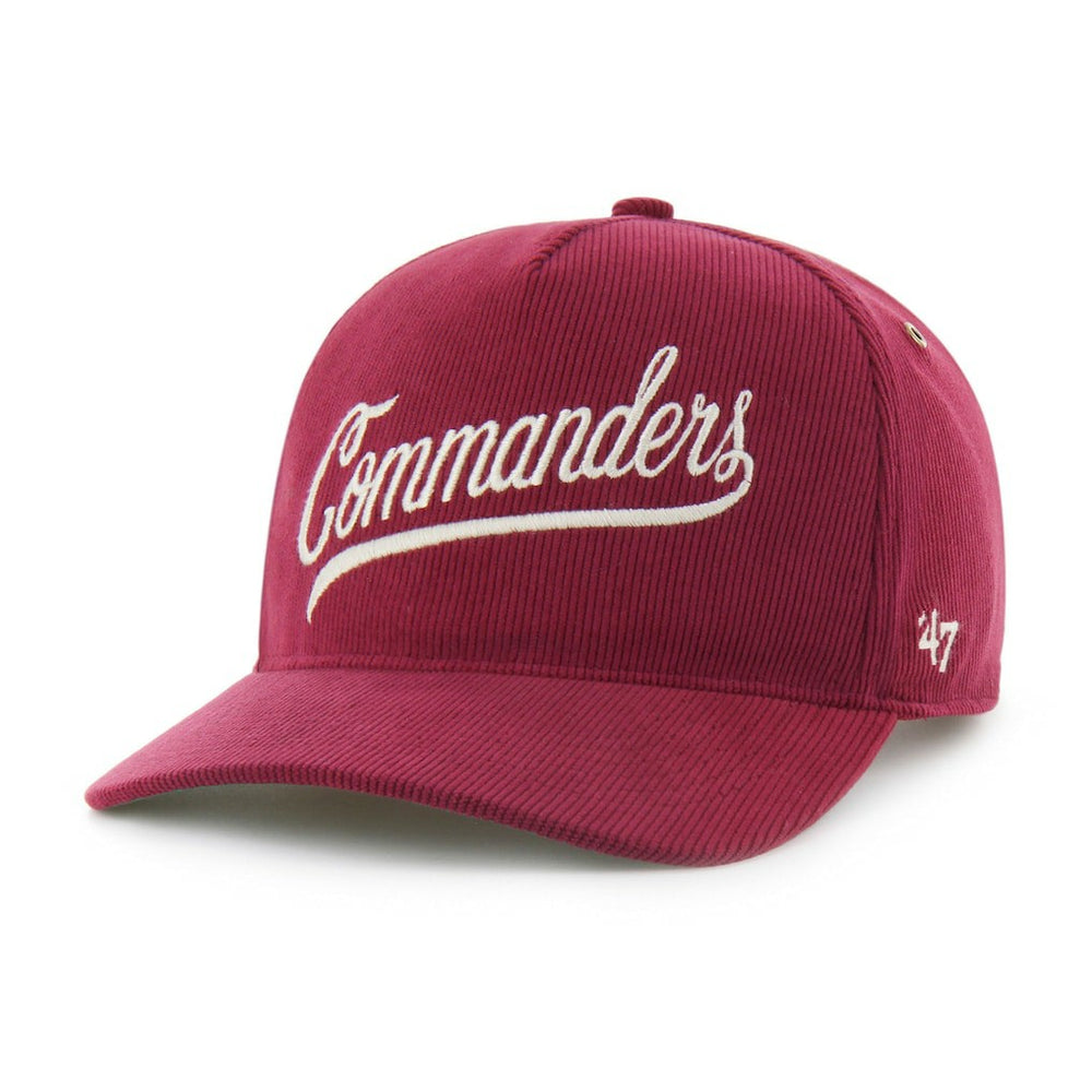 Washington Commanders '47 Golden Age Corduroy Hitch Adjustable Hat - Burgundy sale