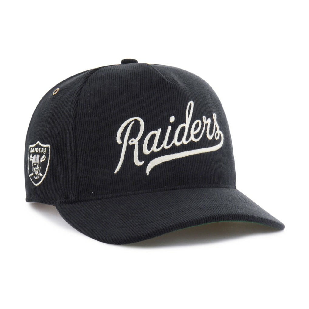 Las Vegas Raiders '47 Golden Age Corduroy Hitch Adjustable Hat - Black cheap