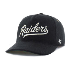 Las Vegas Raiders '47 Golden Age Corduroy Hitch Adjustable Hat - Black cheap
