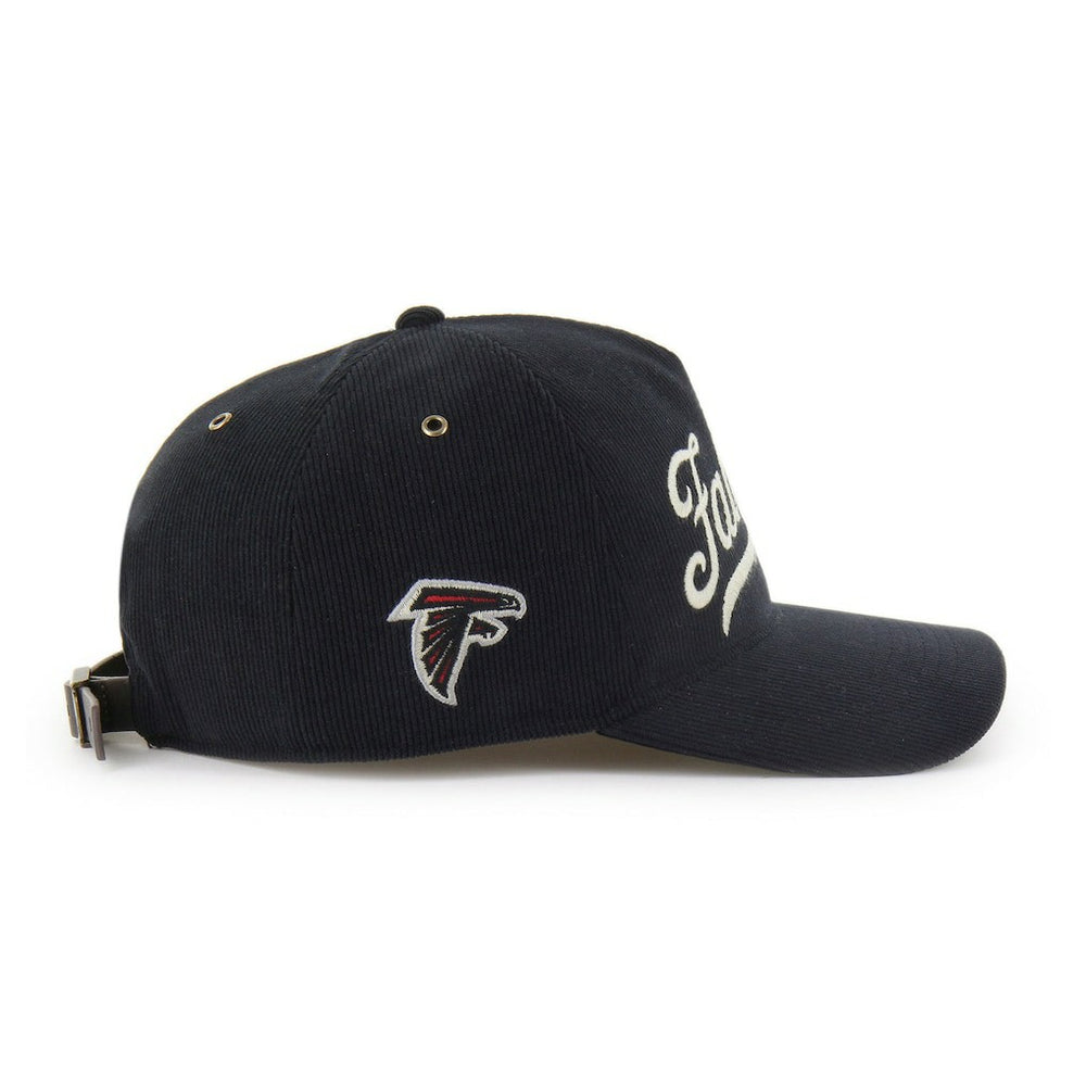 Atlanta Falcons '47 Golden Age Corduroy Hitch Adjustable Hat - Black for sale