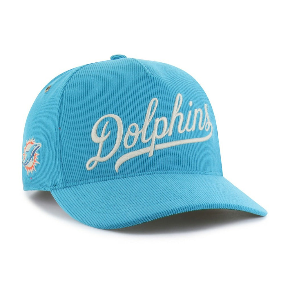 Miami Dolphins '47 Golden Age Corduroy Hitch Adjustable Hat - Aqua outlet
