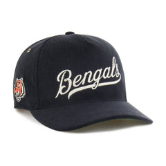 Cincinnati Bengals '47 Golden Age Corduroy Hitch Adjustable Hat - Black discount