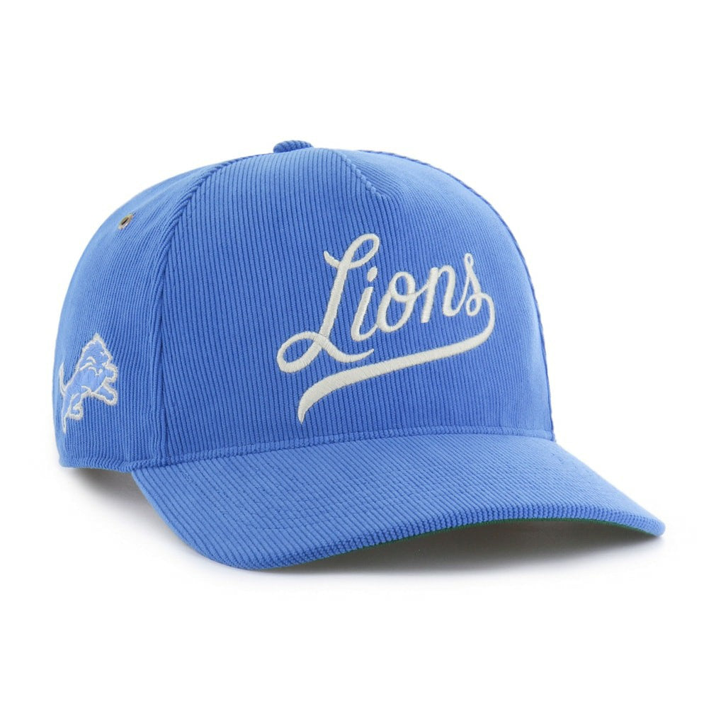 Detroit Lions '47 Golden Age Corduroy Hitch Adjustable Hat - Blue for sale