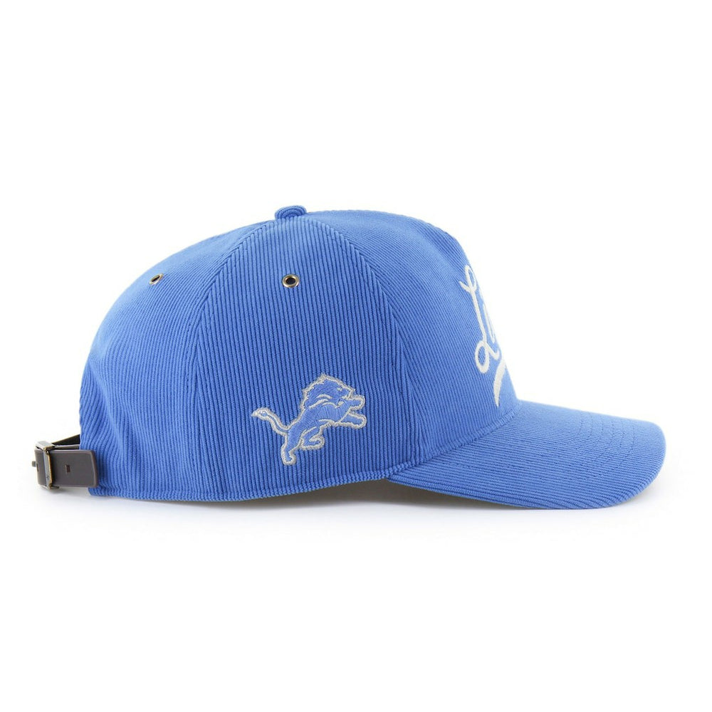 Detroit Lions '47 Golden Age Corduroy Hitch Adjustable Hat - Blue for sale
