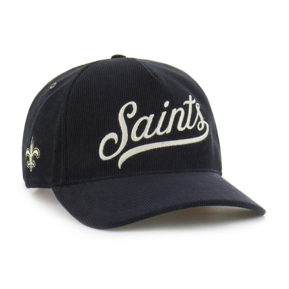 New Orleans Saints '47 Golden Age Corduroy Hitch Adjustable Hat - Black discount