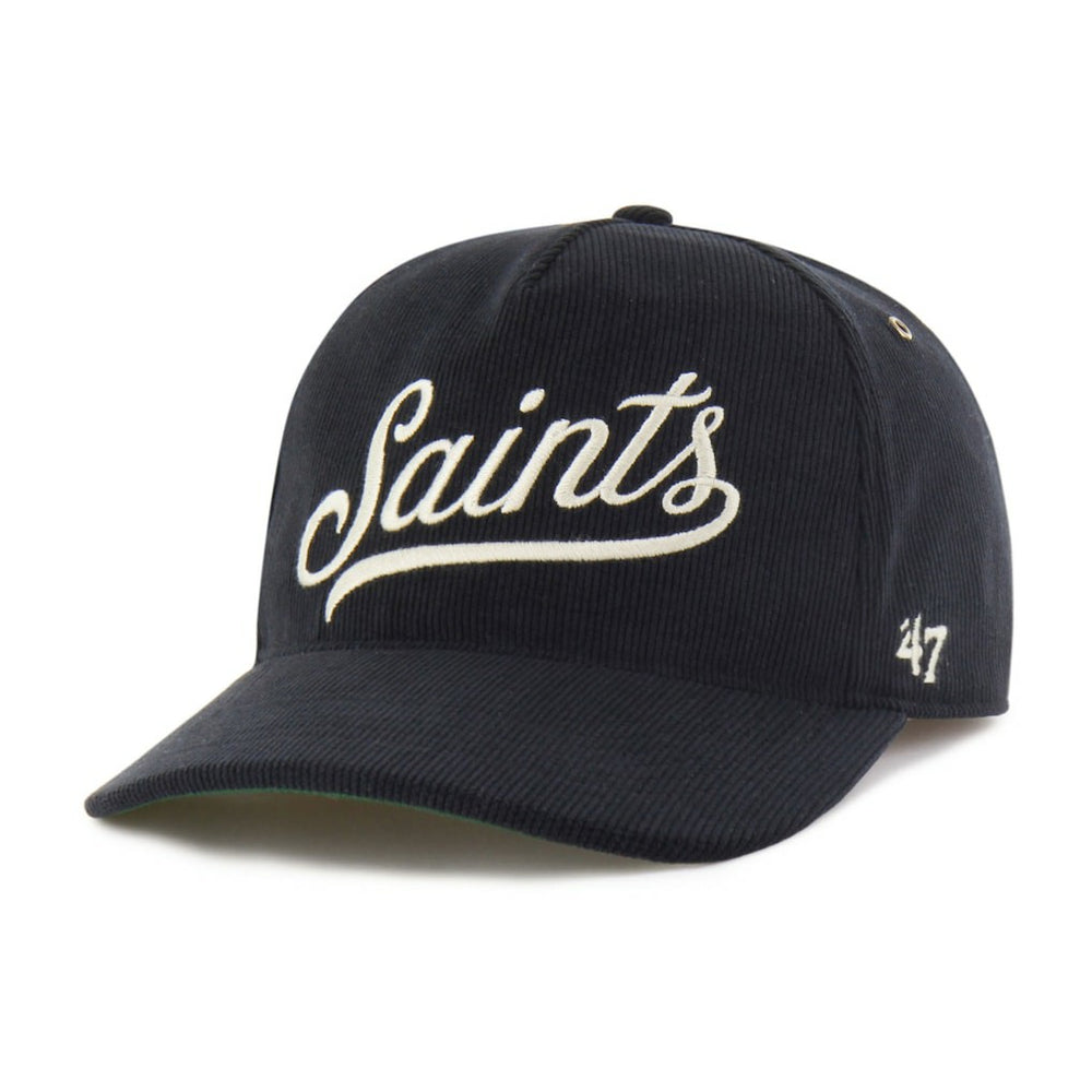 New Orleans Saints '47 Golden Age Corduroy Hitch Adjustable Hat - Black discount