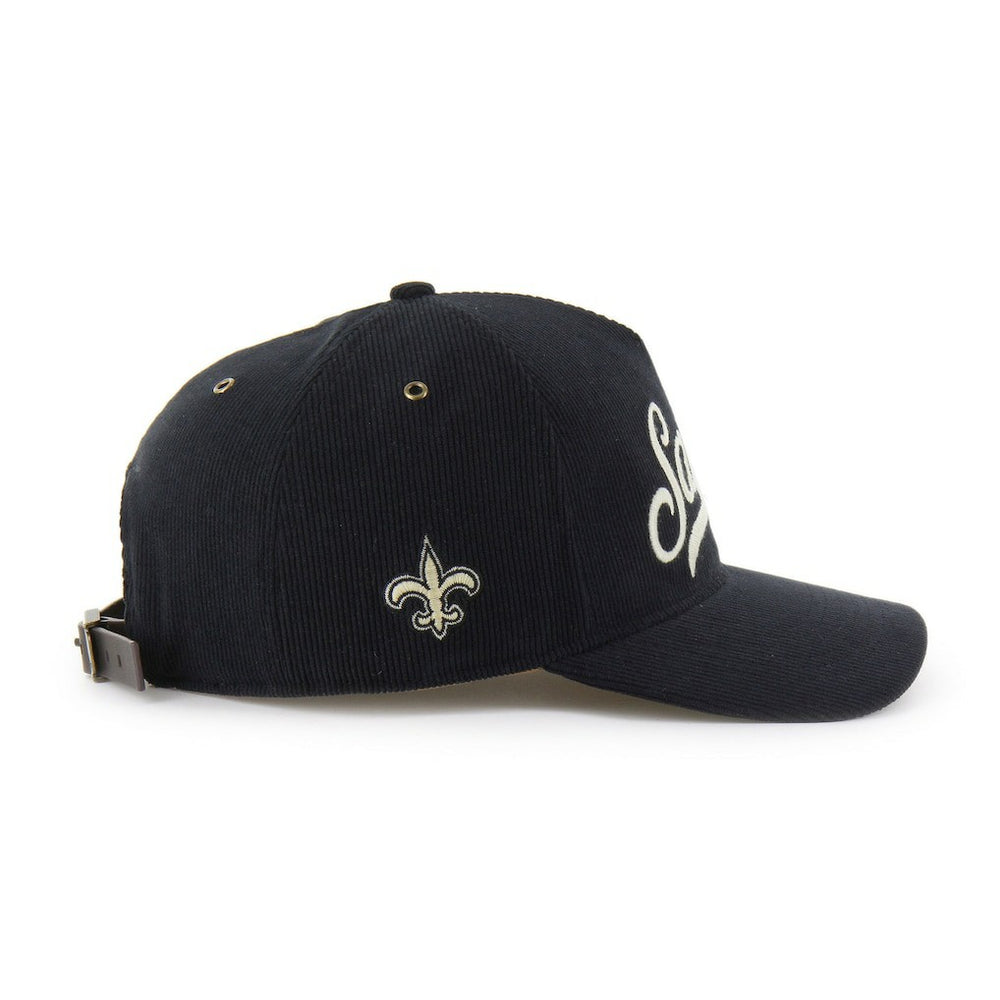 New Orleans Saints '47 Golden Age Corduroy Hitch Adjustable Hat - Black discount