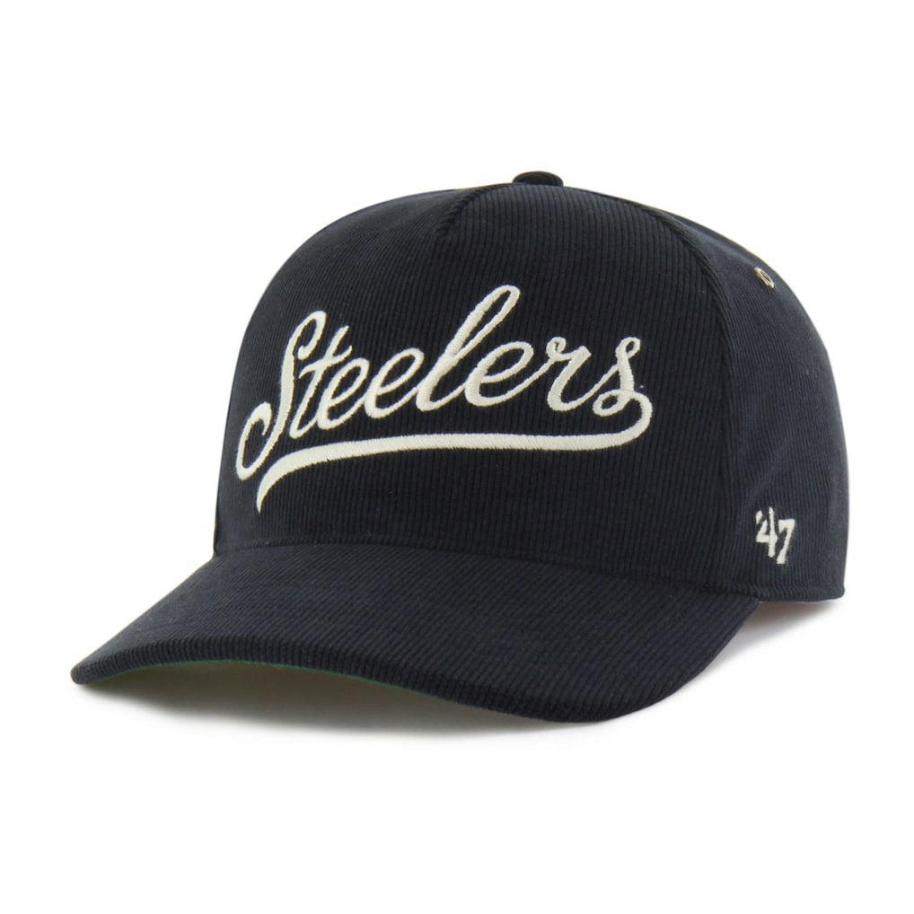 Pittsburgh Steelers '47 Golden Age Corduroy Hitch Adjustable Hat - Black online