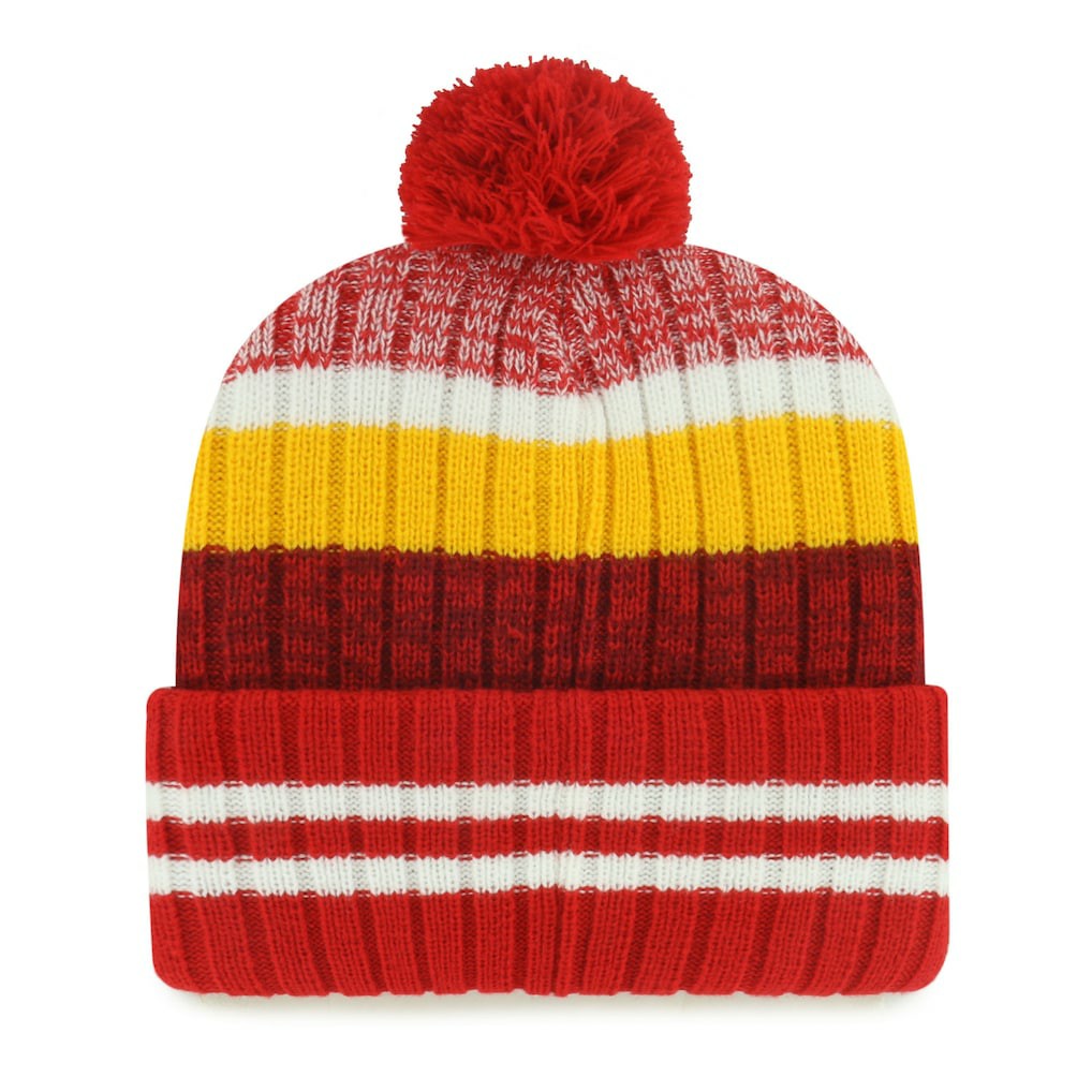 Kansas City Chiefs '47 Quiver Cuffed Knit Hat with Pom sale