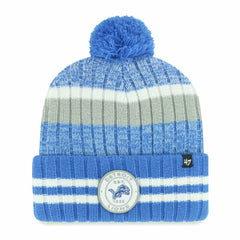 Detroit Lions '47 Quiver Cuffed Knit Hat with Pom sale