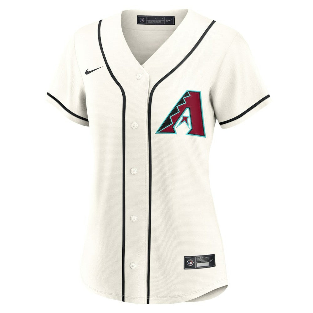 Arizona Diamondbacks Women's Home Custom Replica 2.0 Jersey Cream