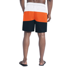 Chicago Bears G-III Sports by Carl Banks Sunrise Volley Swim Shorts - Navy/Orange online