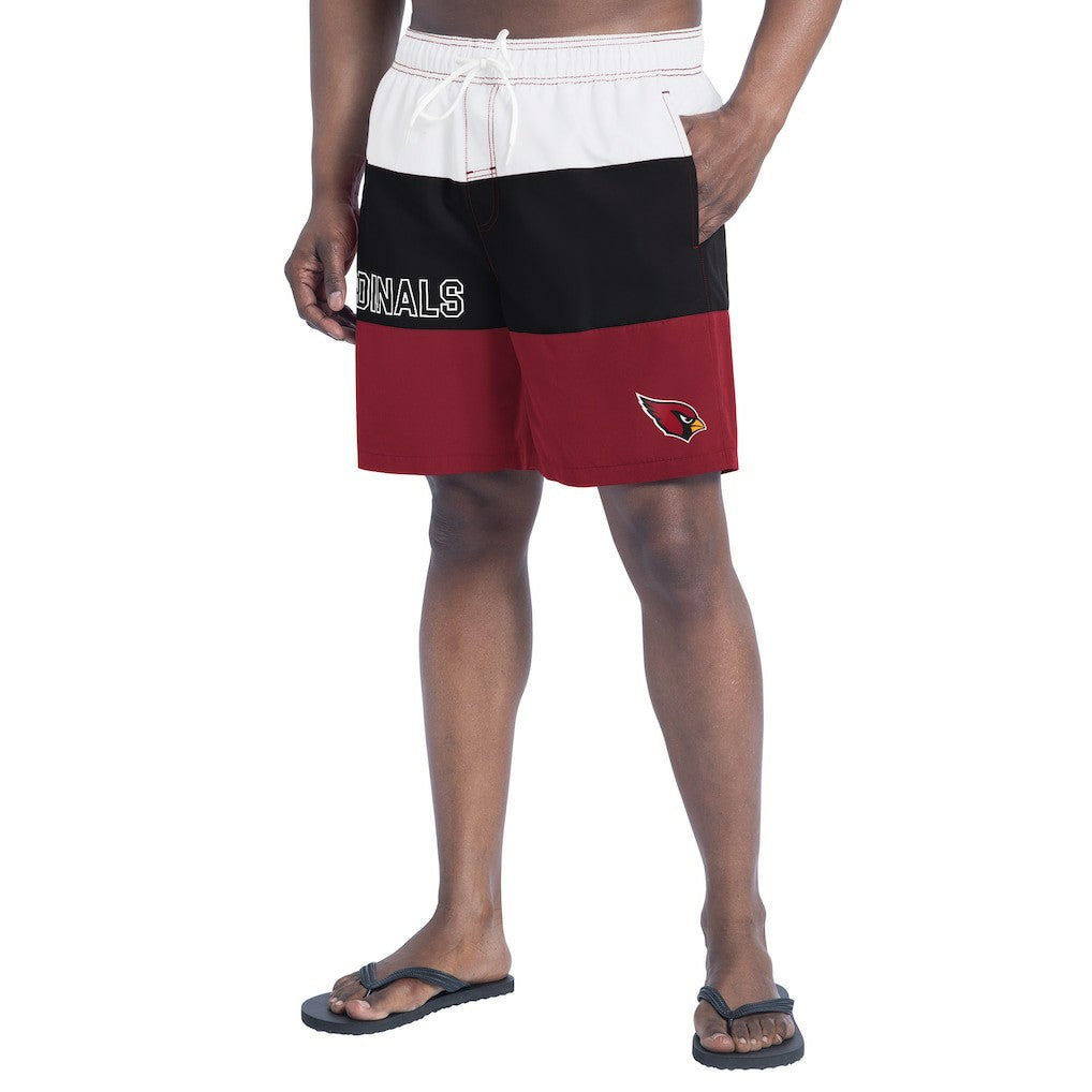 Arizona Cardinals G-III Sports by Carl Banks Sunrise Volley Swim Shorts - Cardinal/Black outlet