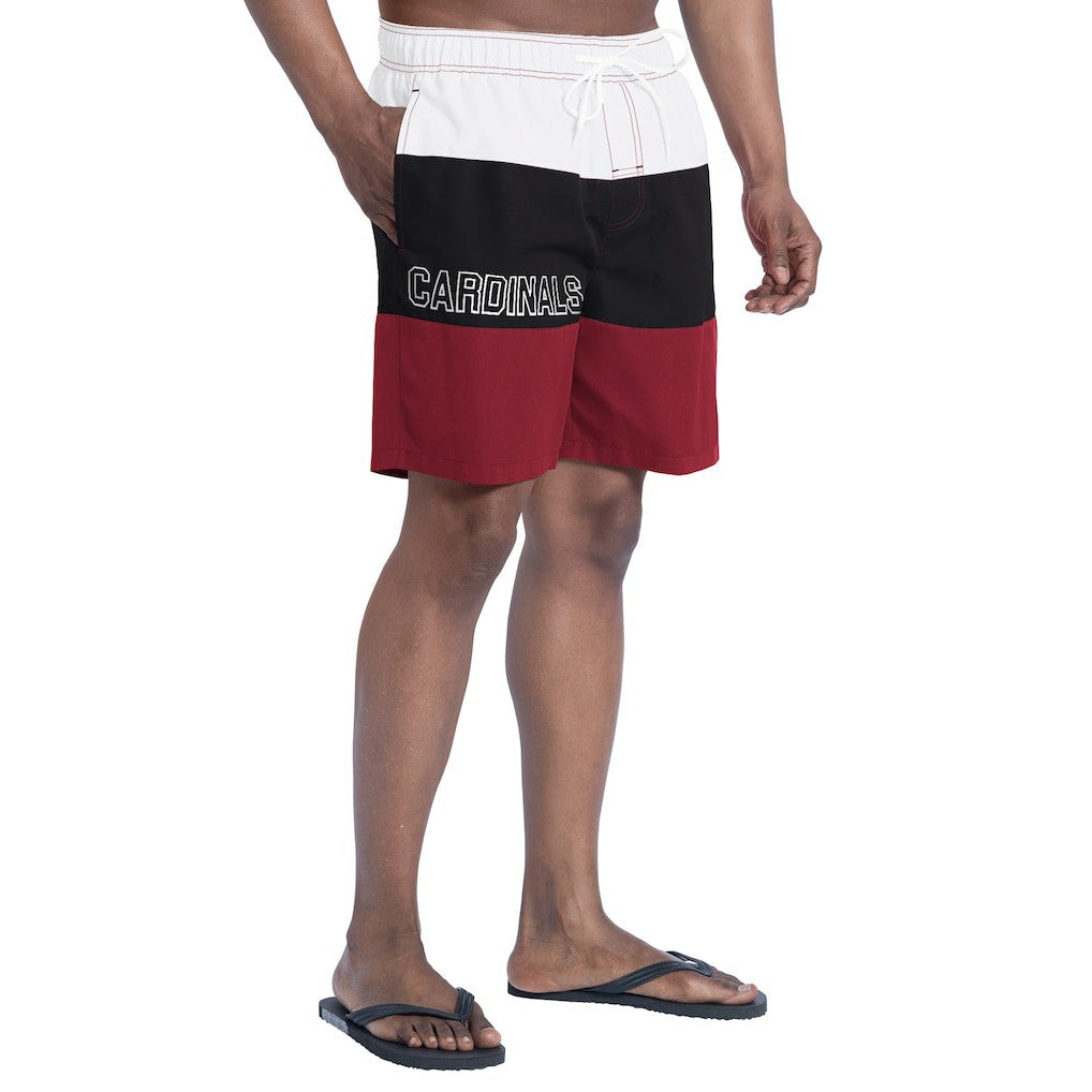 Arizona Cardinals G-III Sports by Carl Banks Sunrise Volley Swim Shorts - Cardinal/Black outlet