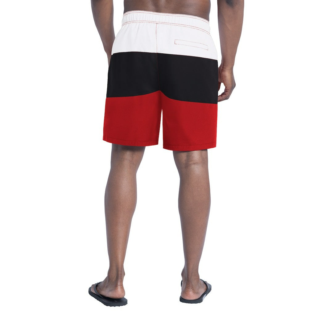 Atlanta Falcons G-III Sports by Carl Banks Sunrise Volley Swim Shorts - Red/Black sale