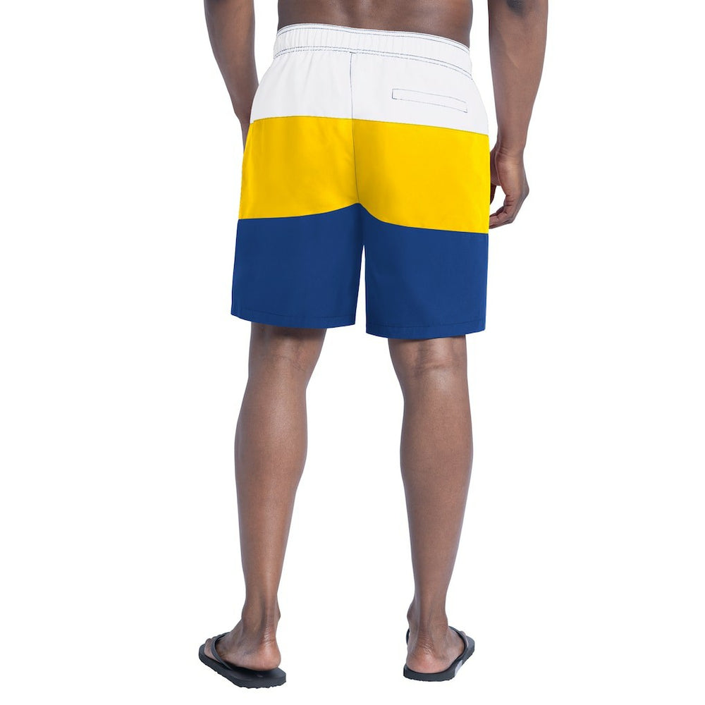 Los Angeles Rams G-III Sports by Carl Banks Sunrise Volley Swim Shorts - Royal/Gold online