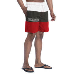 Tampa Bay Buccaneers G-III Sports by Carl Banks Sunrise Volley Swim Shorts - Red/Pewter for sale
