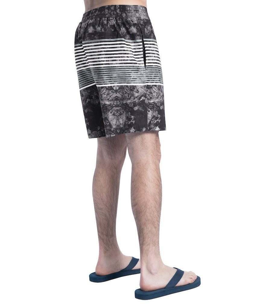 Miami Dolphins G-III Sports by Carl Banks Horizon Volley Swim Shorts - Black/Gray on sale