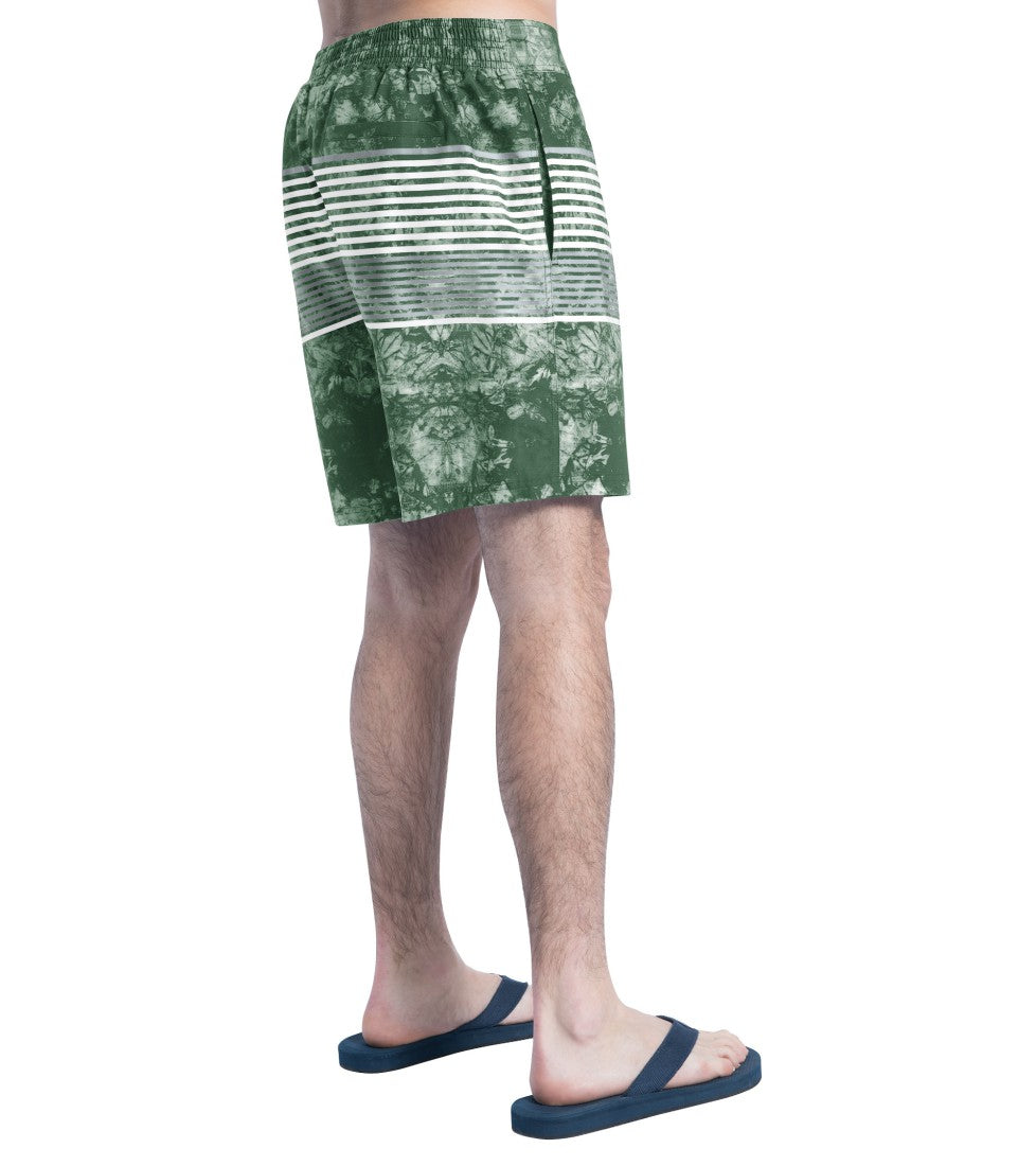 Green Bay Packers G-III Sports by Carl Banks Horizon Volley Swim Shorts - Green/Gray sale