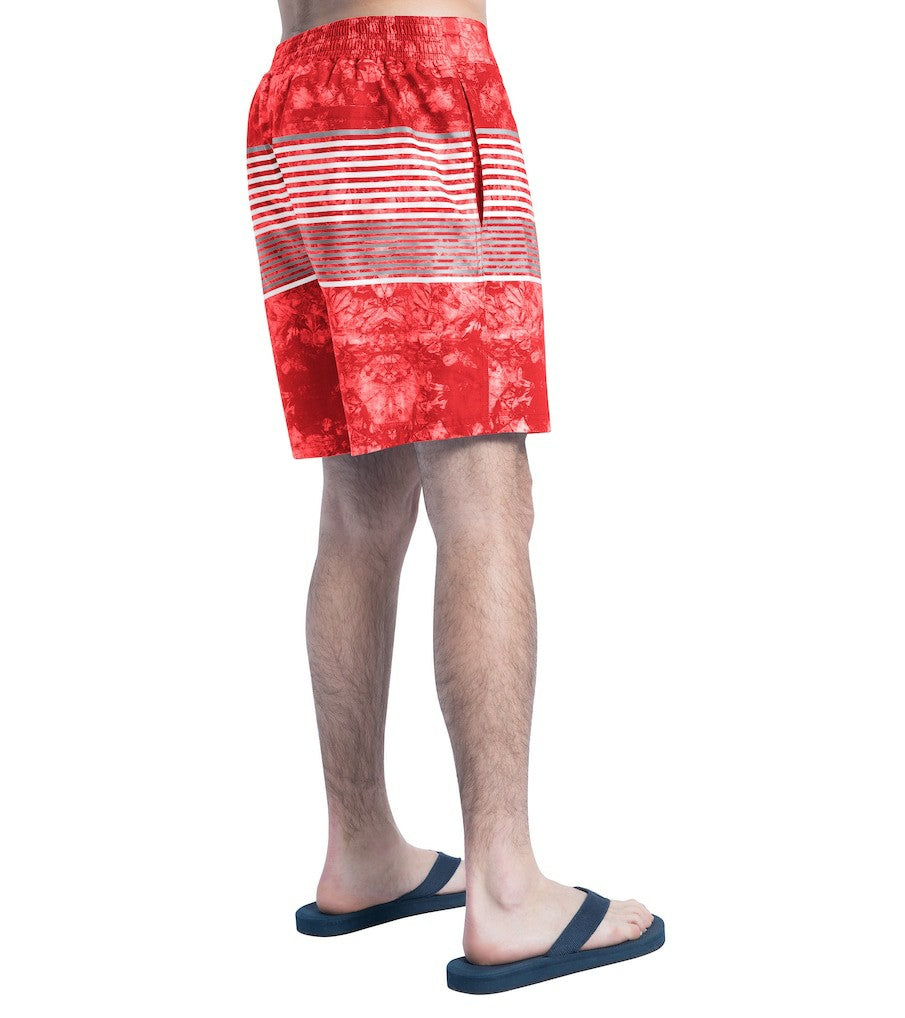 Kansas City Chiefs G-III Sports by Carl Banks Horizon Volley Swim Shorts - Red/Gray online