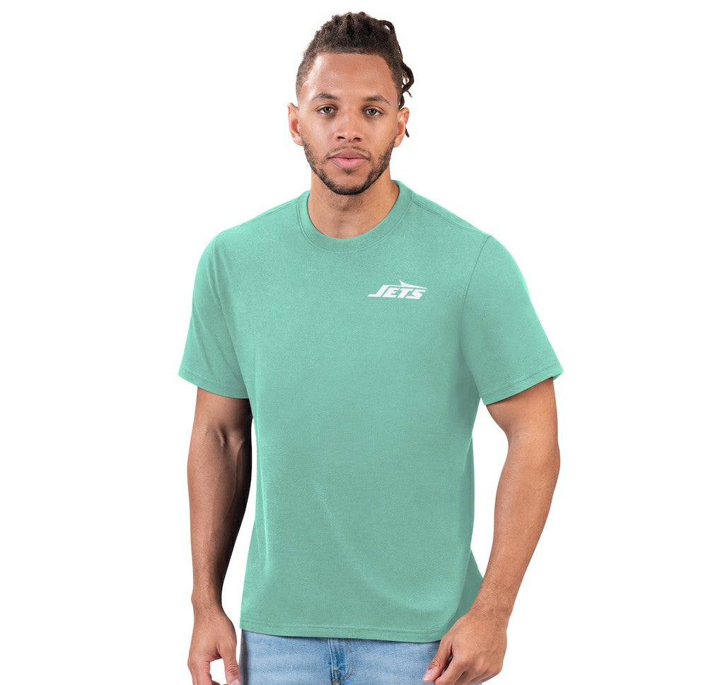New York Jets Margaritaville Wastin' Away T-Shirt - Mint cheap