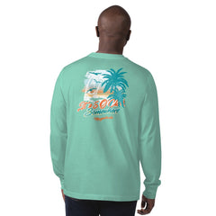 Miami Dolphins Margaritaville It's Five O'Clock Somewhere Long Sleeve T-Shirt - Mint discount