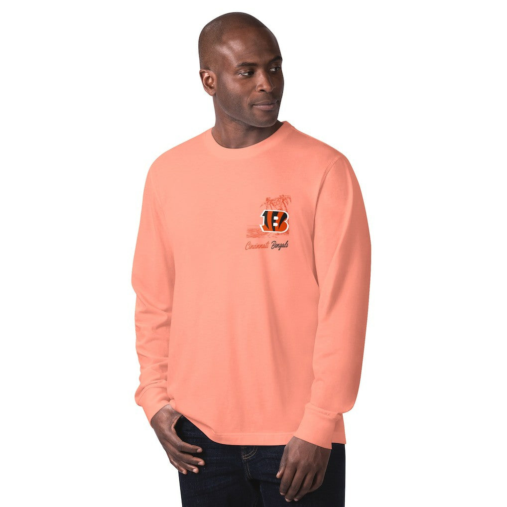 Cincinnati Bengals Margaritaville It's Five O'Clock Somewhere Long Sleeve T-Shirt - Orange discount