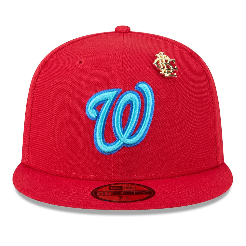 Washington Nationals 2025 Big League Chew 59FIFTY Fitted Hat Red