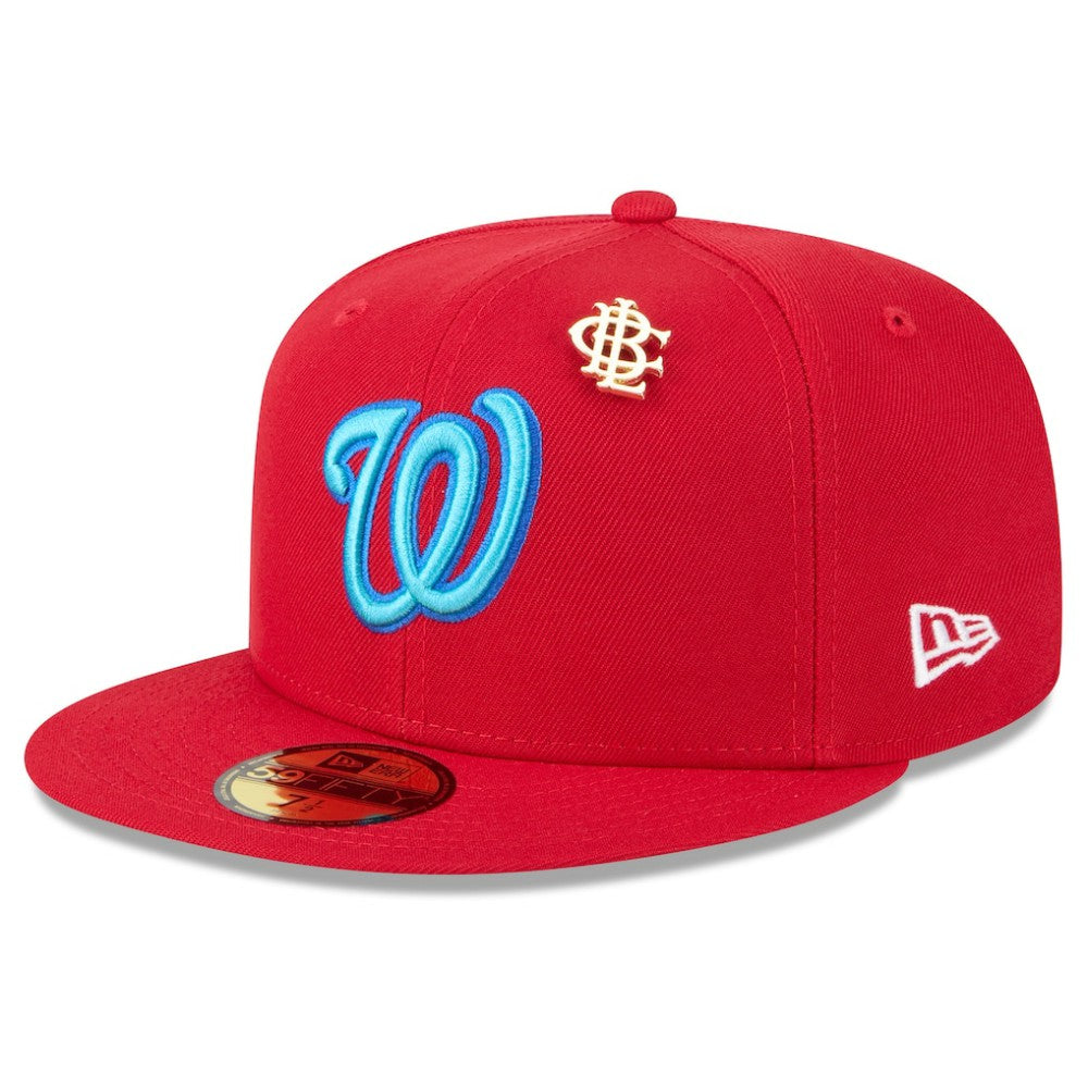 Washington Nationals 2025 Big League Chew 59FIFTY Fitted Hat Red
