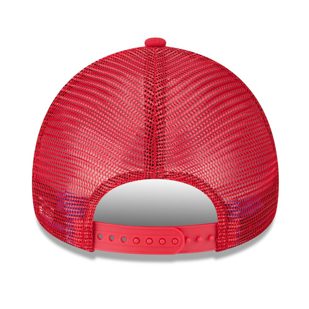 Washington Nationals 2025 Big League Chew A-Frame 9FORTY Adjustable Trucker Hat Red