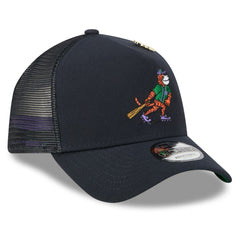 Detroit Tigers 2025 Big League Chew A-Frame 9FORTY Adjustable Trucker Hat Navy