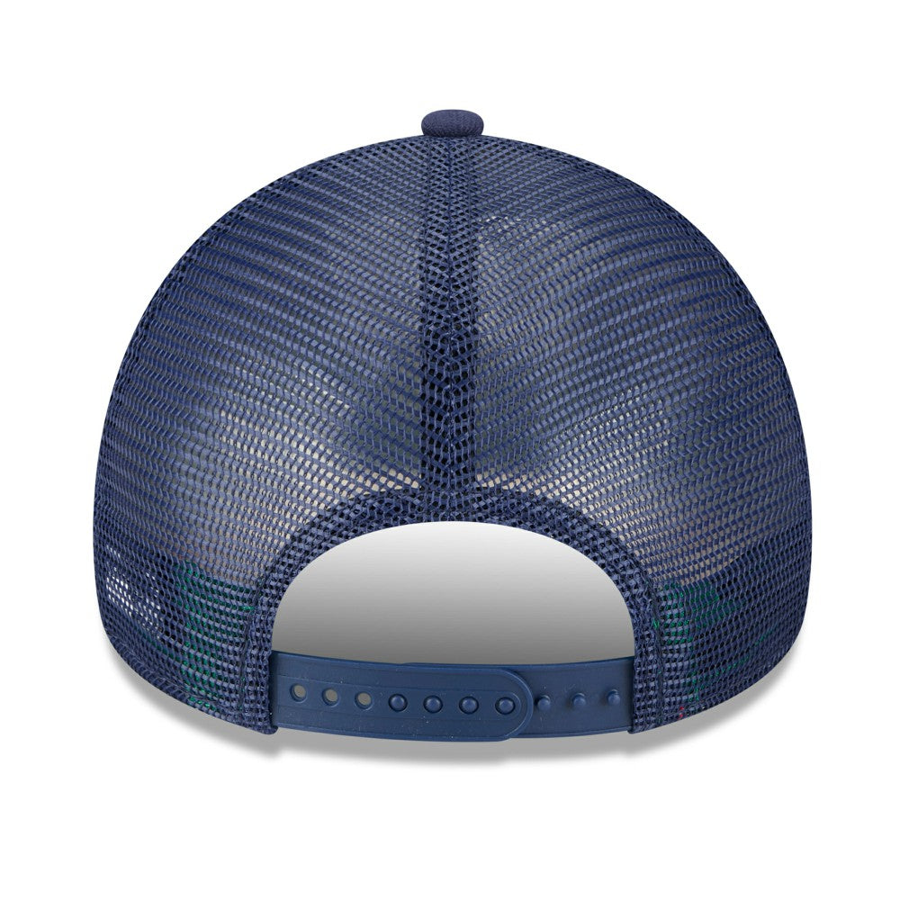 Milwaukee Brewers 2025 Big League Chew A-Frame 9FORTY Adjustable Trucker Hat Navy