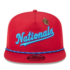 Washington Nationals 2025 Big League Chew Golfer Snapback Hat Red