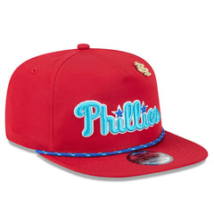 Philadelphia Phillies 2025 Big League Chew Golfer Snapback Hat Red