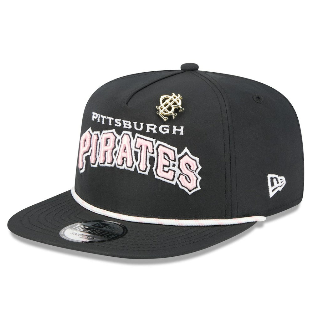 Pittsburgh Pirates 2025 Big League Chew Golfer Snapback Hat Black