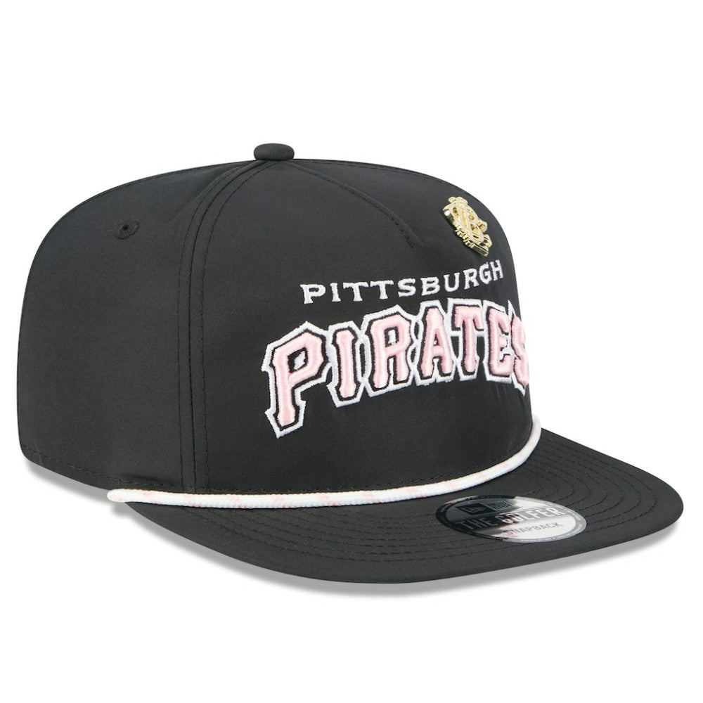 Pittsburgh Pirates 2025 Big League Chew Golfer Snapback Hat Black